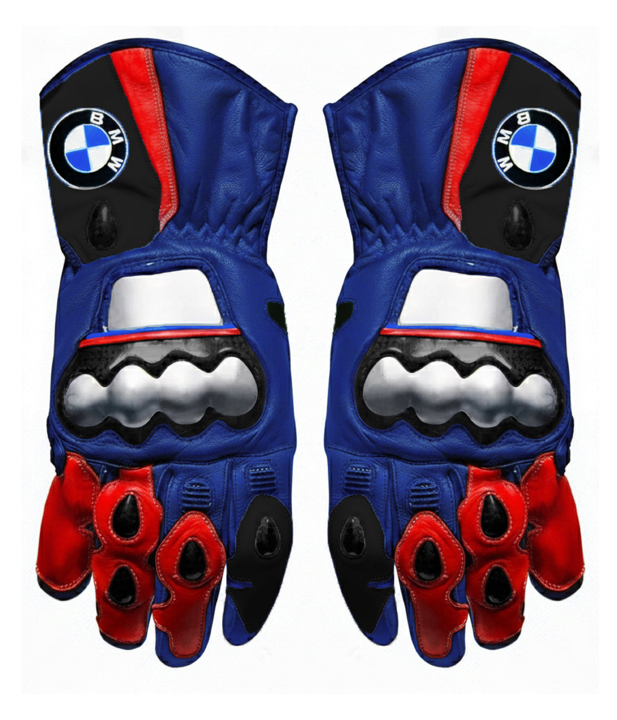 Motorcycle Racing Gloves – Durable Leather Protective Gloves