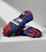 Leather Motorbike Riding Gloves – Sport & Track Gloves