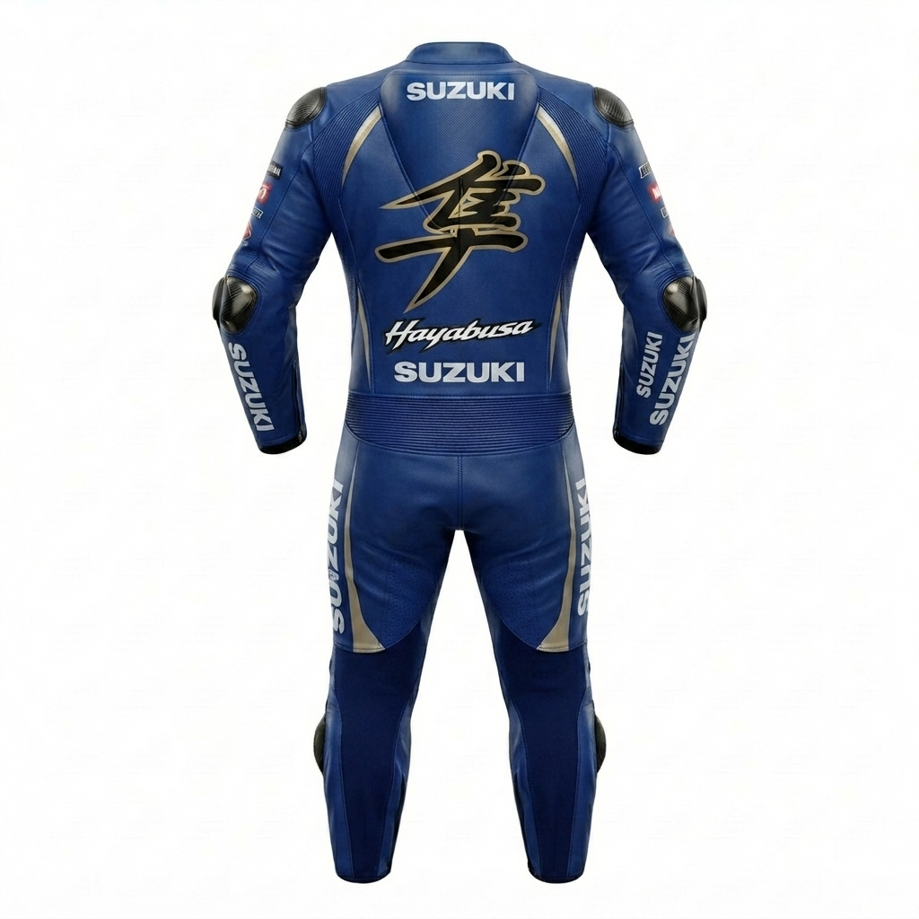 Heavy Duty Cowhide Leather Motorcycle Suit – Racing Protection