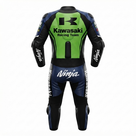 Premium Cowhide Leather Motorbike Racing Suit – CE Approved