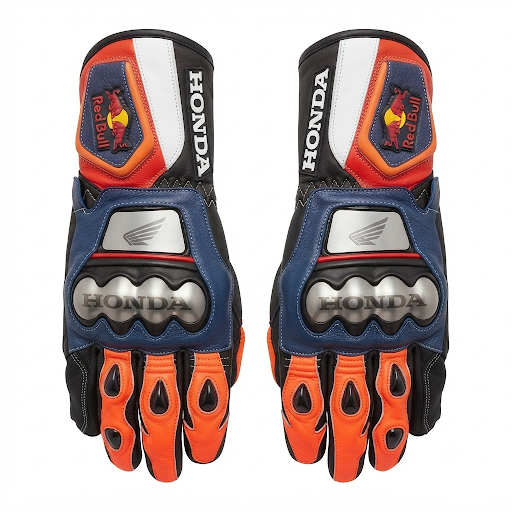 Premium Leather Motorcycle Racing Gloves