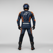 Professional Motorcycle Leather Racing Suit – CE Approved Armor