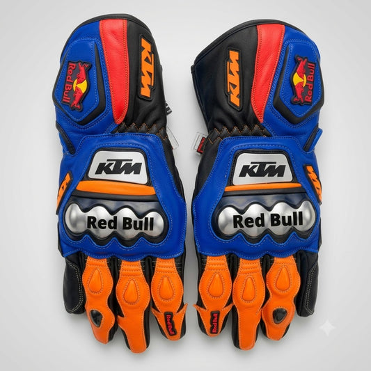 Motorcycle Racing Gloves – Durable Leather Protective Gloves