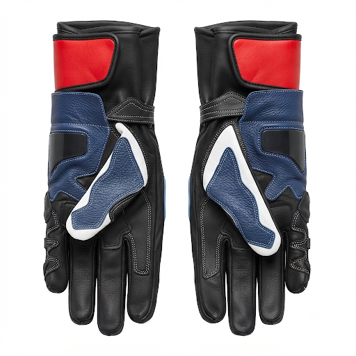 Premium Leather Motorcycle Racing Gloves