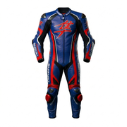 Premium Cowhide Leather Motorbike Racing Suit – CE Approved