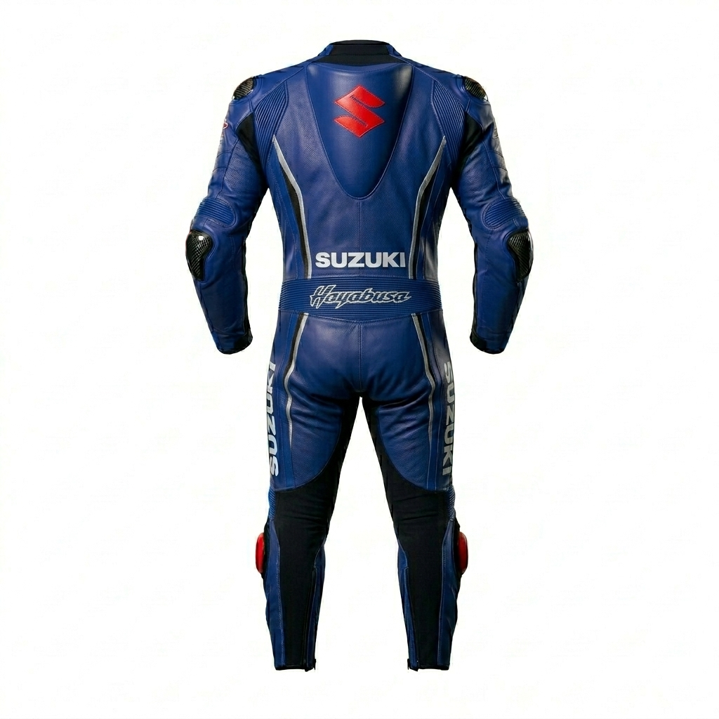 Premium Cowhide Leather Motorbike Racing Suit – CE Approved