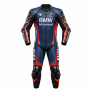 Motorbike Riding Suit White Leather Motorbike Suit