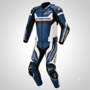 Full Grain Cowhide Motorcycle Racing Suit – 1.3mm Leather