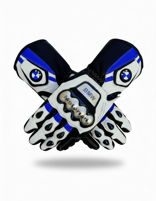 Professional Leather Motorcycle Racing Gloves