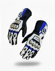 Professional Leather Motorcycle Racing Gloves