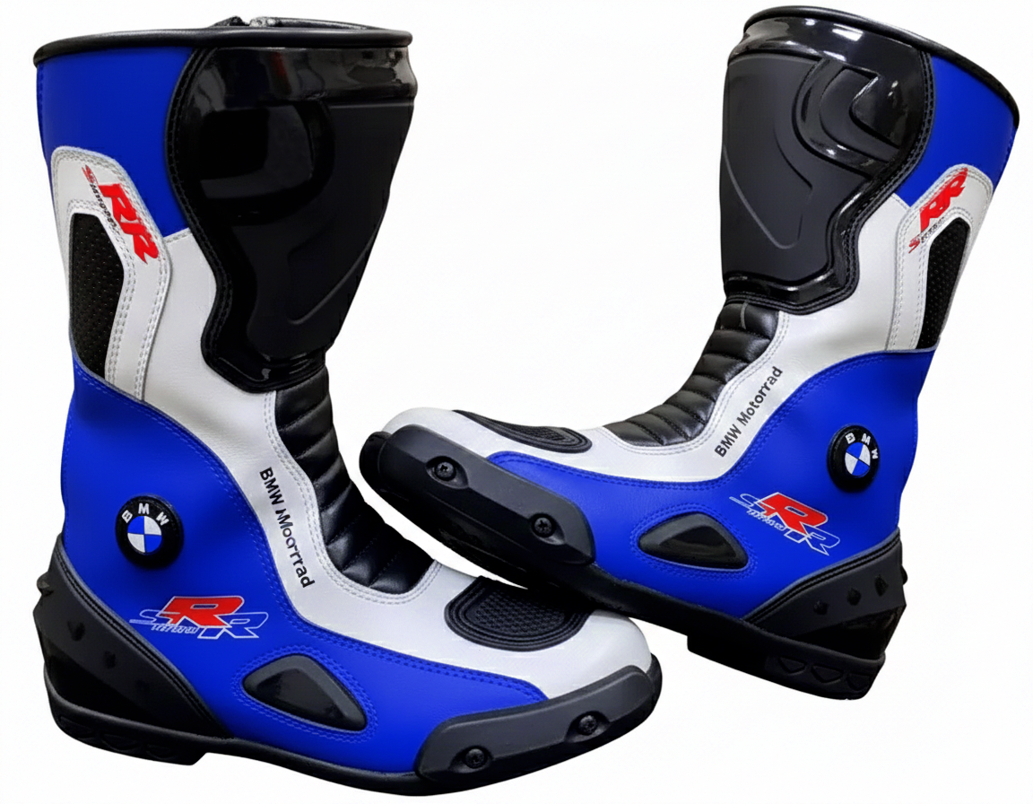 Professional Leather Motorcycle Racing Shoes