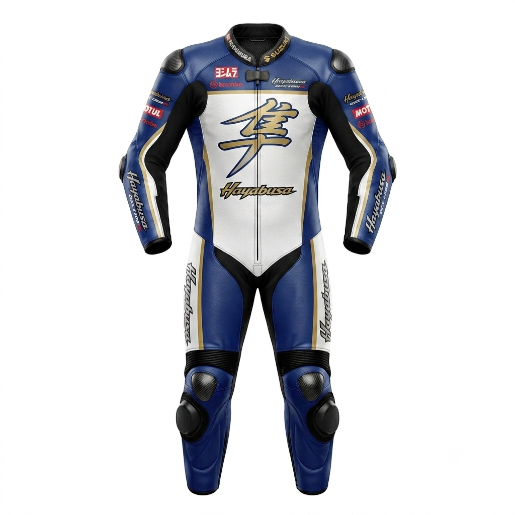 1.3mm Genuine Leather Motorbike Racing Suit – Protective Gear