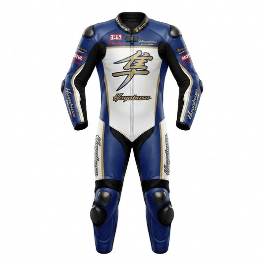 1.3mm Genuine Leather Motorbike Racing Suit – Protective Gear