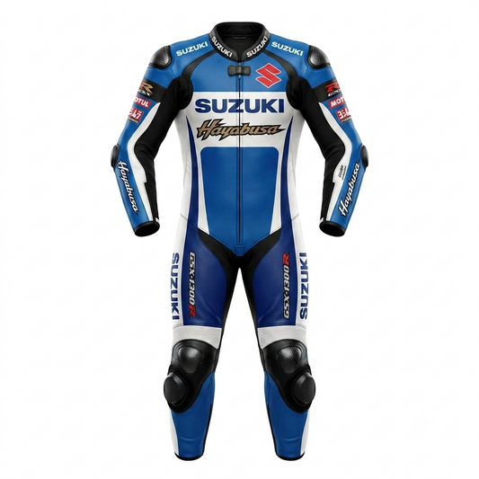 1.3mm Genuine Leather Motorbike Racing Suit – Protective Gear