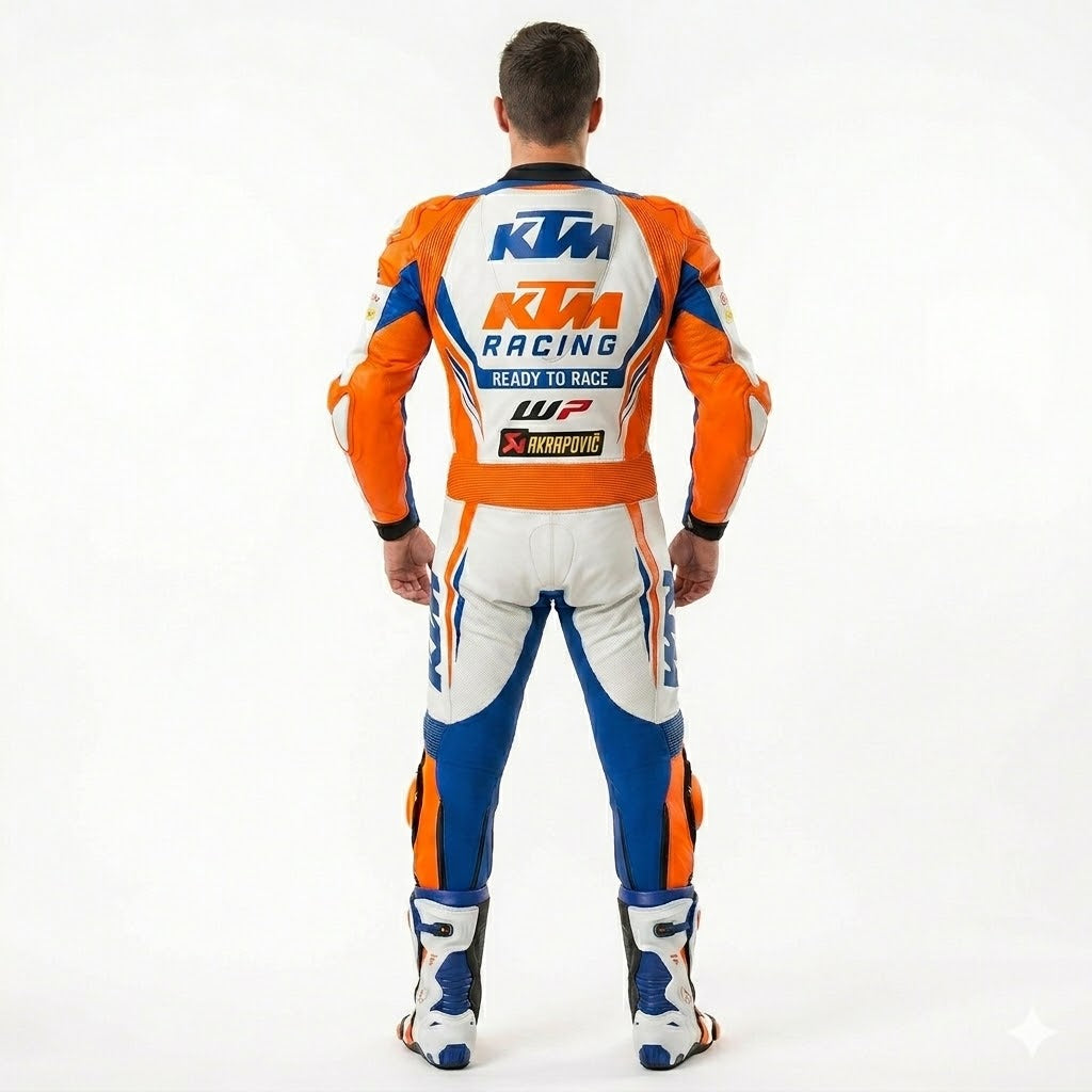 Full Grain Cowhide Motorcycle Racing Suit – 1.3mm Leather