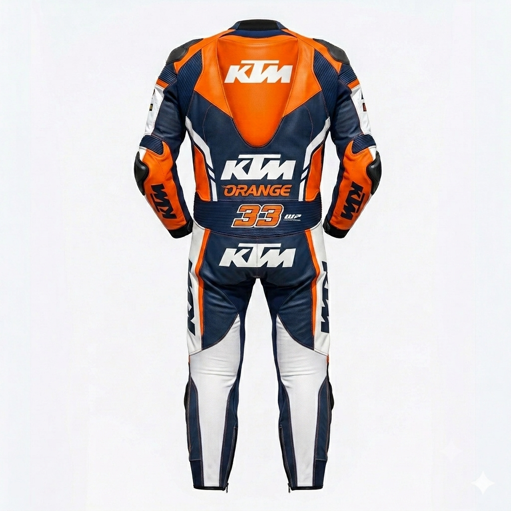 Cowhide Leather Motorcycle Racing Suit – Sport & Track Riding