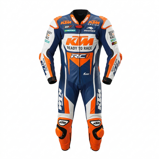 Professional Motorcycle Leather Racing Suit – CE Approved Armor