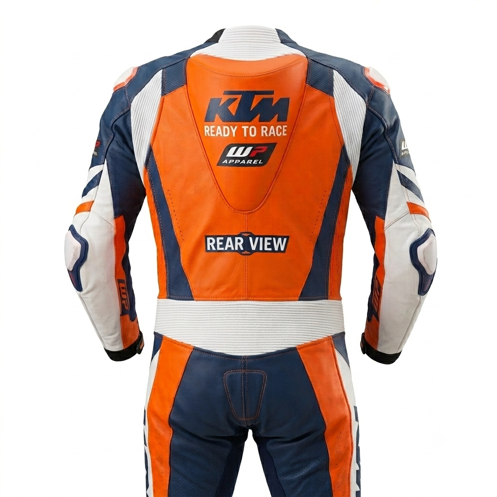 Full Grain Cowhide Motorcycle Racing Suit – 1.3mm Leather