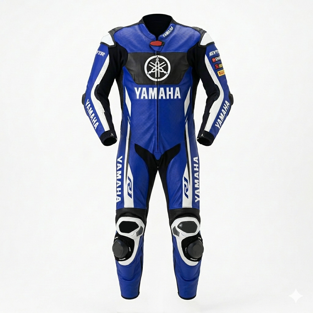 Full Grain Cowhide Motorcycle Racing Suit – 1.3mm Leather