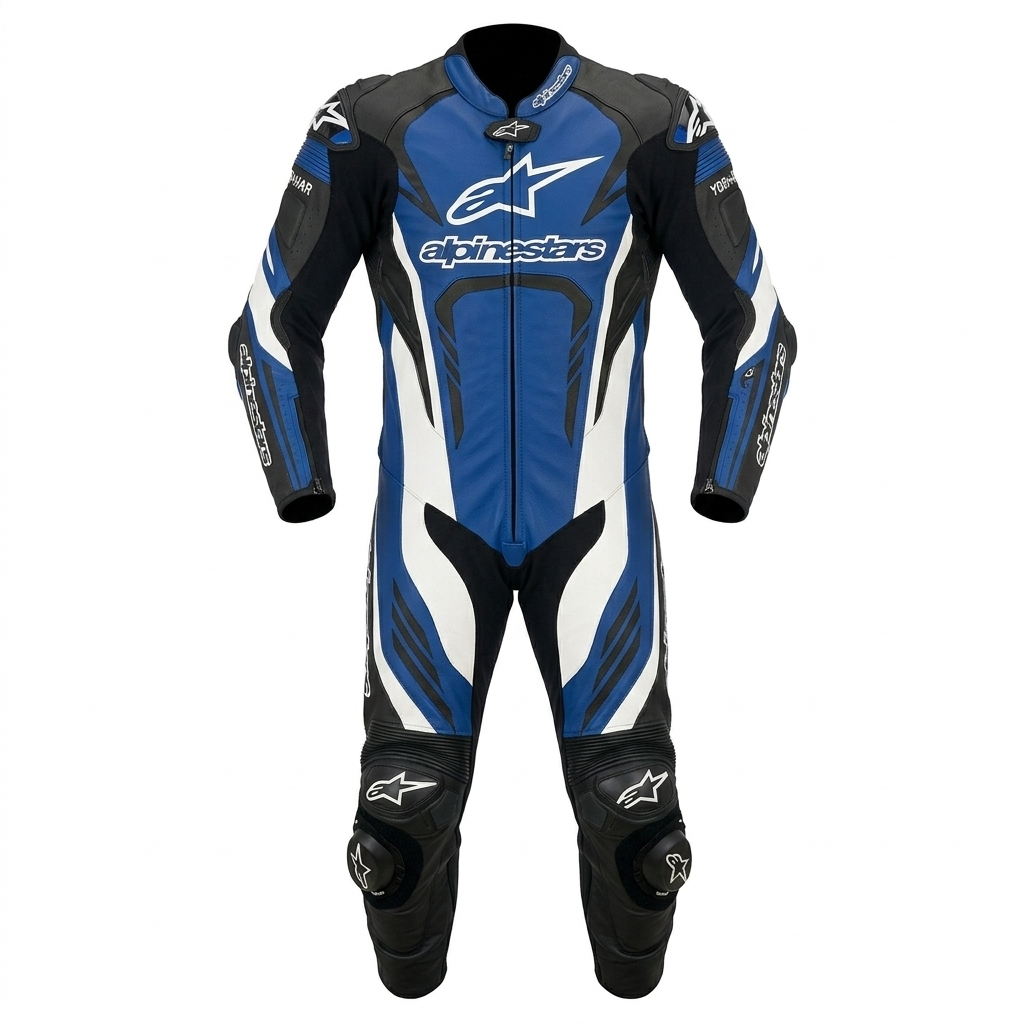 Heavy Duty Cowhide Leather Motorcycle Suit – Racing Protection