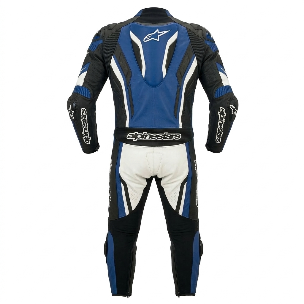 1.3mm Cowhide Leather Motorcycle Racing Suit – CE Armor
