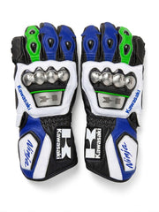 Motorcycle Racing Gloves – Durable Leather Protective Gloves