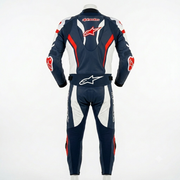 Full Body Cowhide Leather Racing Suit – Motorcycle Track Suit
