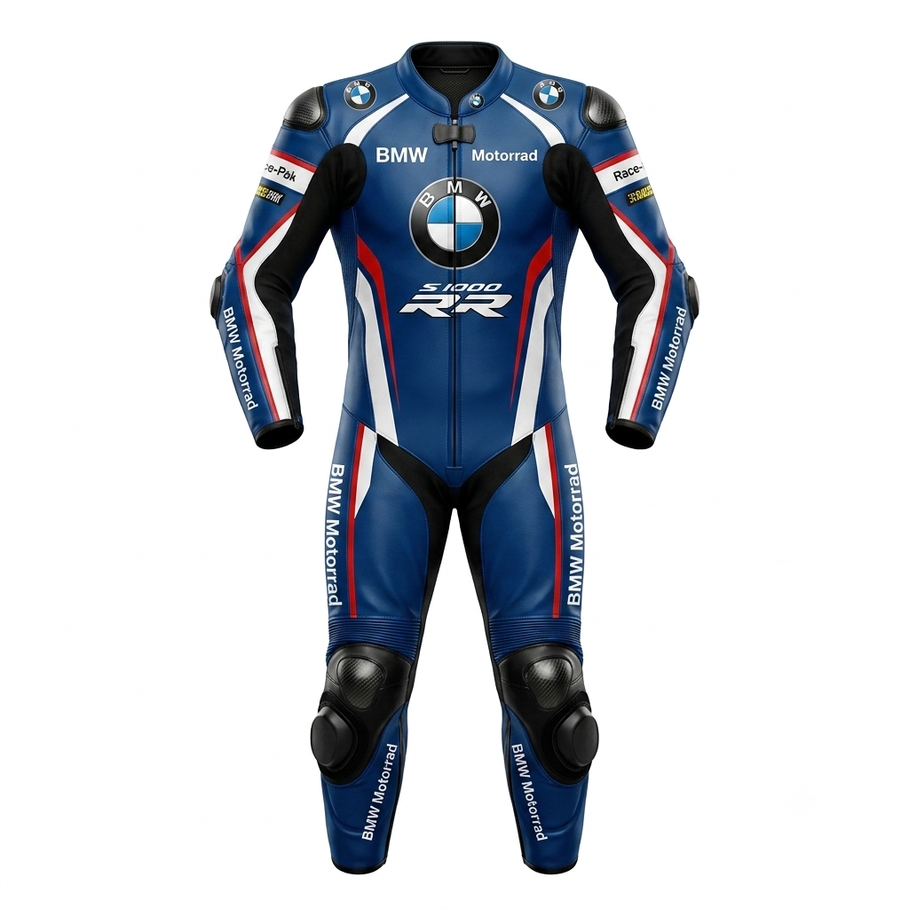 Premium Leather Motorbike Suit – CE Approved Protective Armor