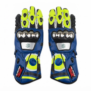 Full Leather Motorcycle Racing Gloves – Protective Riding Gear