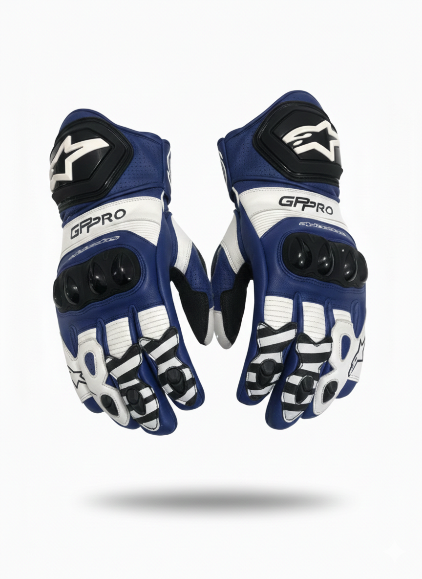 Men’s Leather Motorcycle Gloves – Sport & Racing