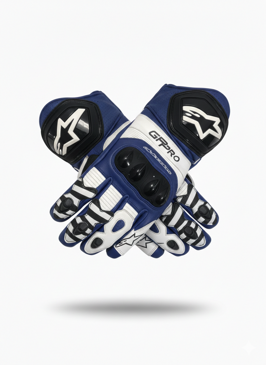 Men’s Leather Motorcycle Gloves – Sport & Racing