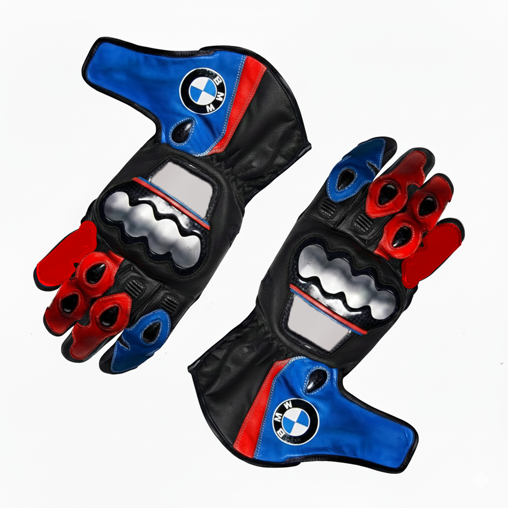 Leather Motorbike Riding Gloves – Sport & Track Gloves