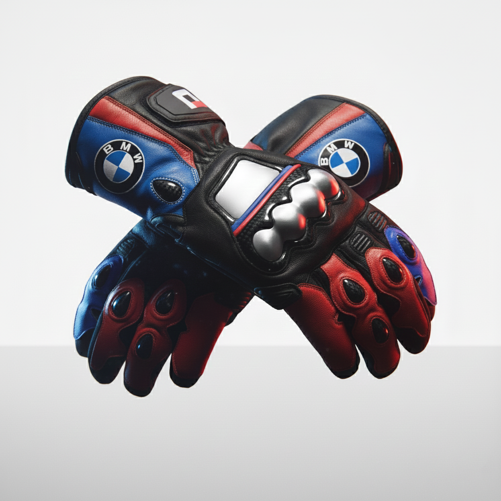 Leather Motorbike Riding Gloves – Sport & Track Gloves