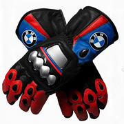 Full Leather Motorcycle Racing Gloves – Protective Riding Gear