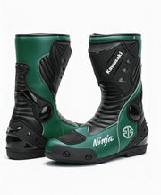 Premium Motorcycle Riding Boots – Leather Racing Design