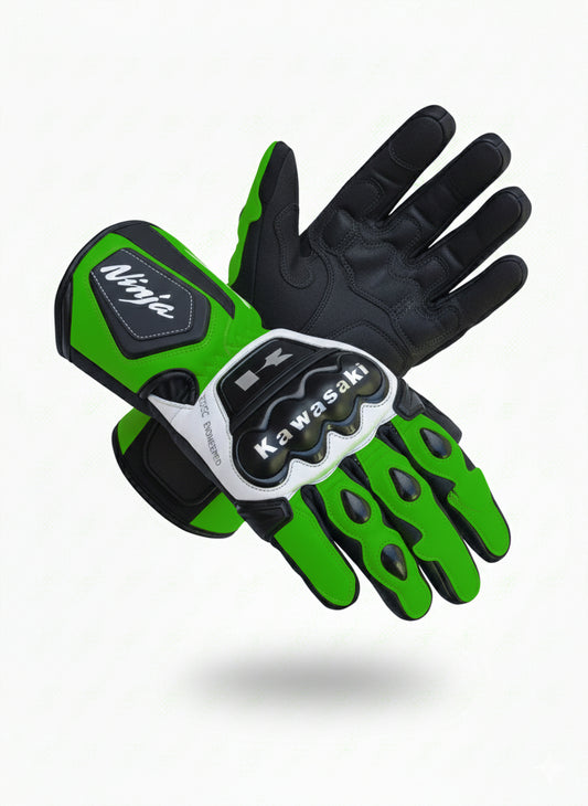 Professional Leather Motorcycle Racing Gloves