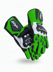 Professional Leather Motorcycle Racing Gloves