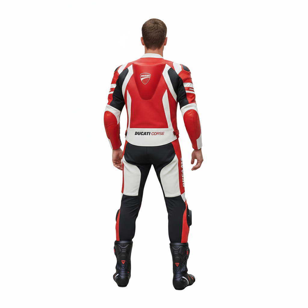 Cowhide Leather Motorcycle Racing Suit – Sport & Track Riding