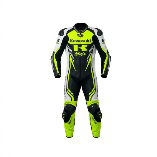 Full Body Cowhide Leather Racing Suit – Motorcycle Track Suit