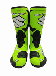 Leather Motorcycle Riding Boots – Performance Racing Shoes
