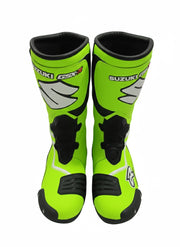 Leather Motorcycle Riding Boots – Performance Racing Shoes