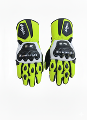 Full Leather Motorcycle Racing Gloves – Protective Riding Gear