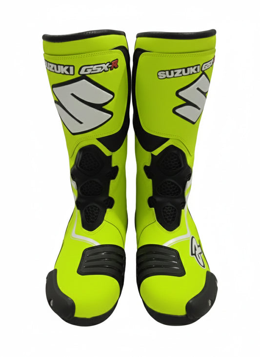 Motorbike Racing Boots – Premium Leather Protective Footwear