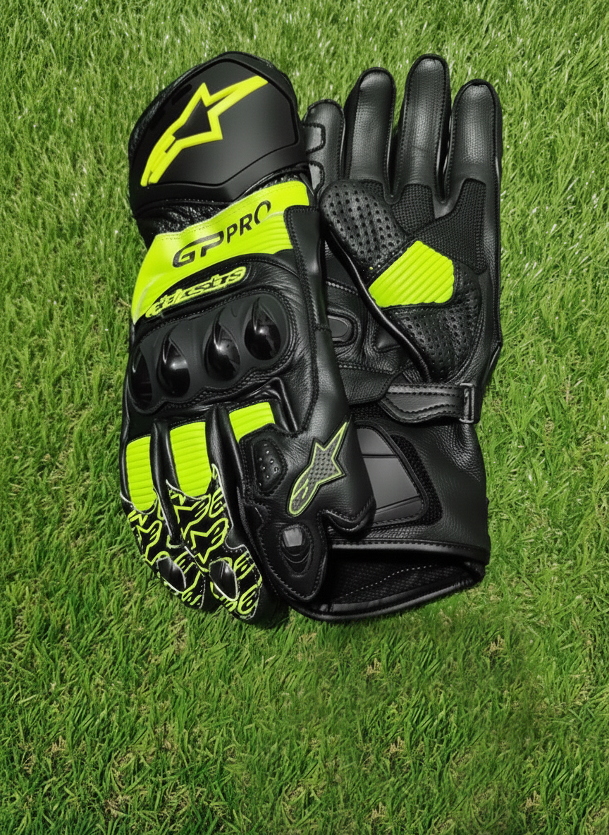 Premium Motorbike Racing Gloves – Leather Riding Gloves
