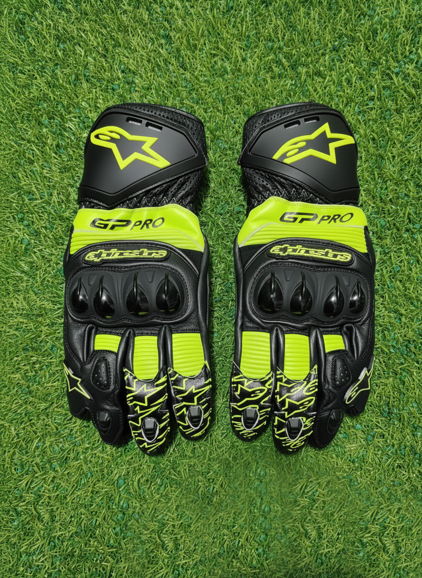 Premium Motorbike Racing Gloves – Leather Riding Gloves