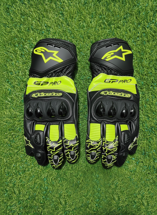 Premium Motorbike Racing Gloves – Leather Riding Gloves