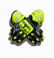 Professional Leather Motorcycle Racing Gloves