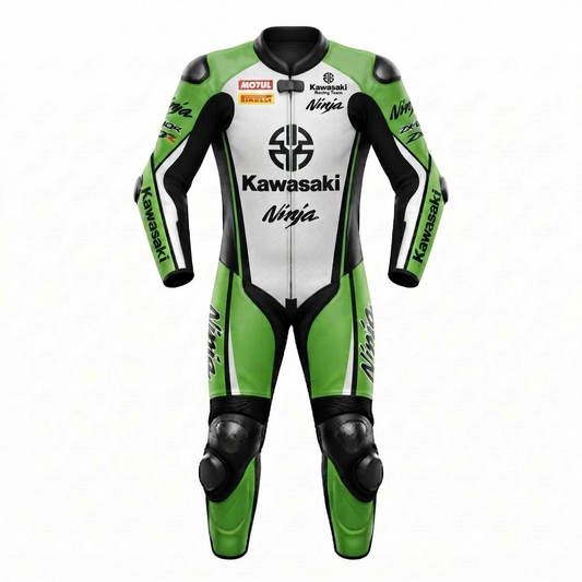 Premium Leather Motorbike Suit – CE Approved Protective Armor