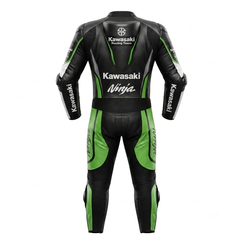 1.3mm Genuine Leather Motorbike Racing Suit – Protective Gear