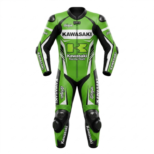 Professional Motorcycle Leather Racing Suit – CE Approved Armor
